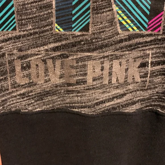 PINK Victoria’s Secret Varsity Crew Sweatshirt HTF - Picture 5 of 8